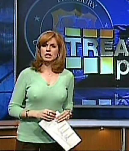 Liz Claman does not hesitate to bask in the spotlight. 