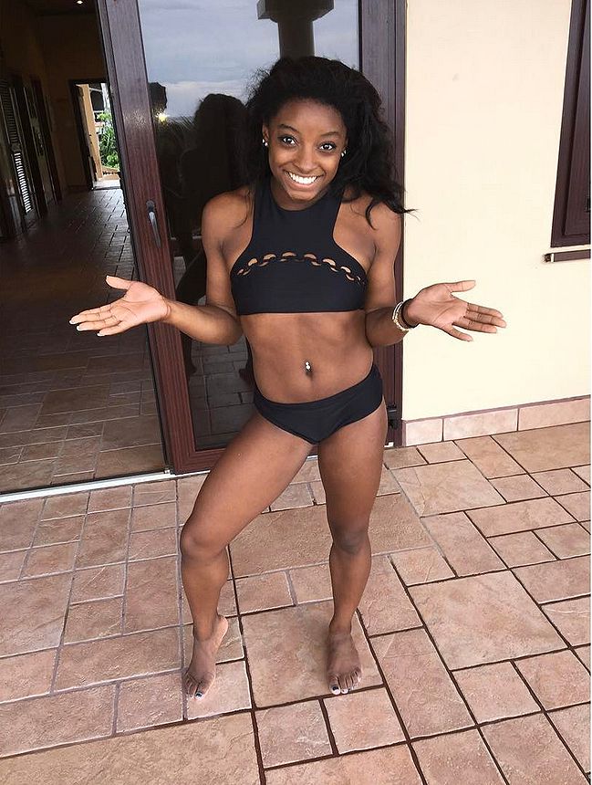 Simone Biles Plastic Surgery Body