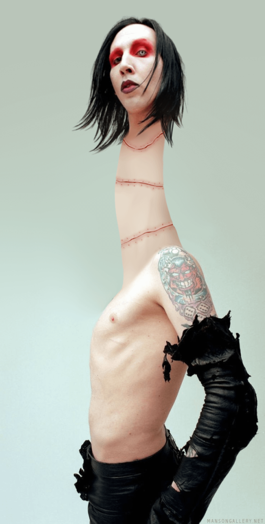 Marilyn Manson Cosmetic Surgery Body